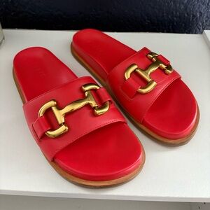 Boden Iris Snaffle Slider Sandals